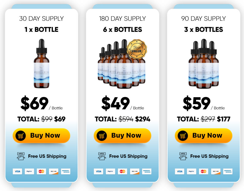 Hydrossential Price