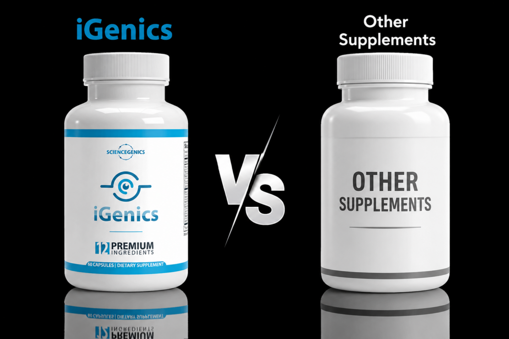 iGenics Vs Other Supplements